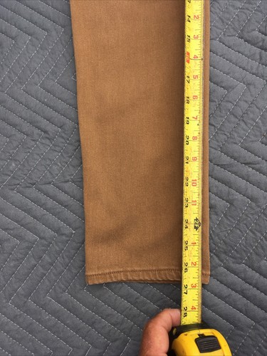 Chico's 0.5 so Slimming girlfriend ankle Jeans pants Brown womens size 6 stretch - Imagen 4 de 8