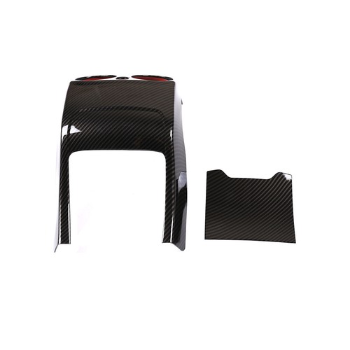 ABS Carbon Center Rear Air Condition Outlet Vent Frame For Benz GLC X253 2016-21 - Picture 4 of 11