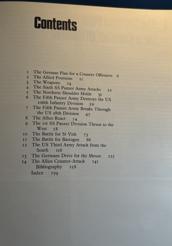 BATTLE OF THE BULGE 1944 Napier Crookenden 1st ed 1980 Illustrated HC - Picture 3 of 13