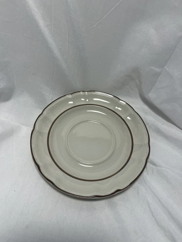 Vintage 70 Set of 4 Saucer MAYBLOSSOM Stoneware Cumberland  Japan B21