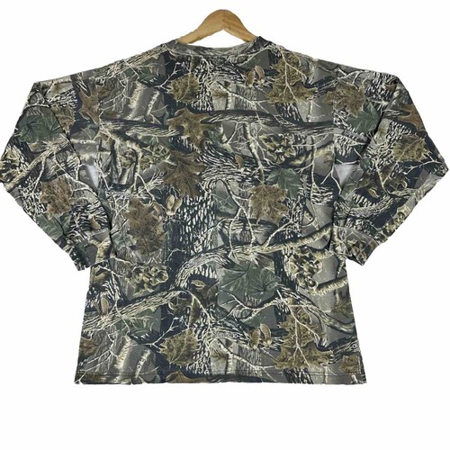 Cabela's Seclusion 3D Hardwood Men's Size L T Shirt Long Sleeve - Picture 2 of 11
