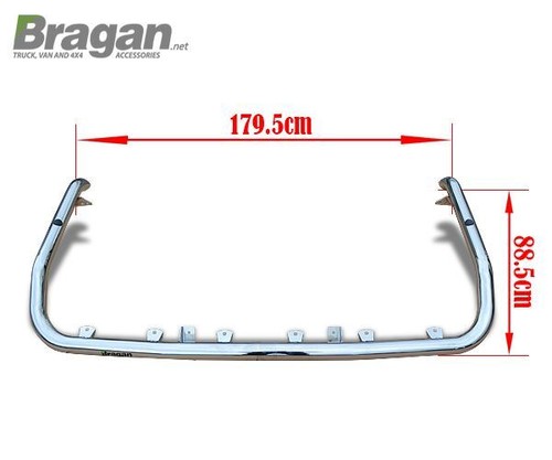 Barra de techo + puntos jumbo x4 + baliza transparente x2 para adaptarse a Volvo FMX 2013-2021 Globetrotter - Imagen 10 de 10