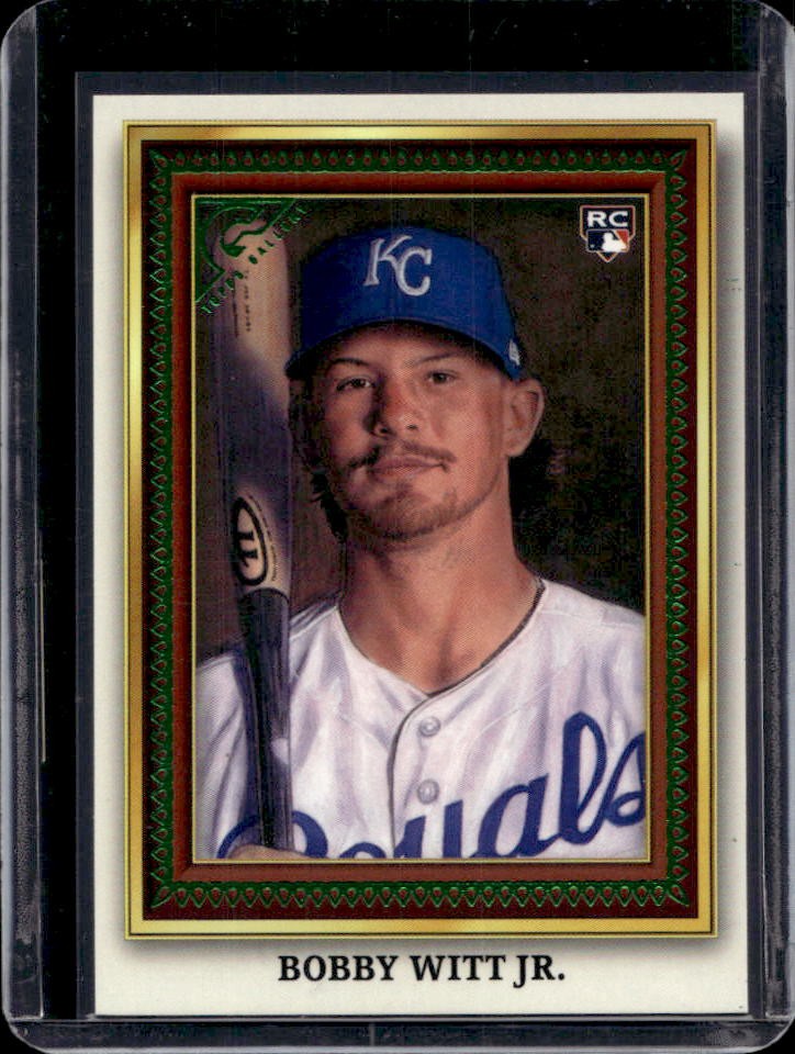 2022 Topps Gallery Bobby Witt Jr. Portrait RC Green Rookie #73/250 Royals