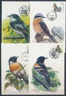 XE60223 Belgium 1996 -2002 animals fauna flora birds maxicards used