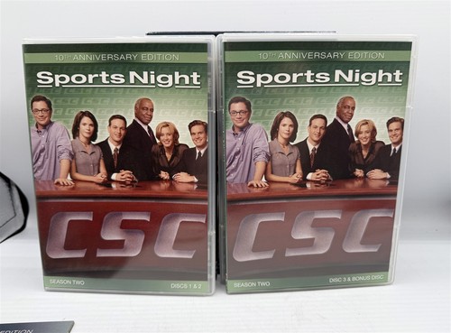 SPORTS NIGHT COMPLETE SERIES 10TH ANNIVERSARY DVD BOX SET W/ BOOKLET - Bild 5 von 8