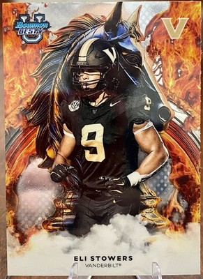 2025 Bowman's Best University - Workhorse Eli Stowers #W-12 (RC) Vanderbilt