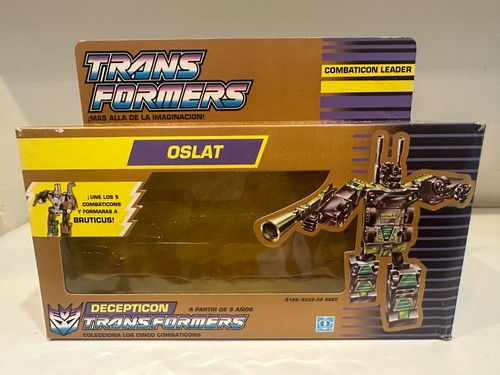 G1 Hasbro Europe Spain Gold Classic Oslat / Onslaught Box & Inserts Only No Toy - Picture 1 of 10