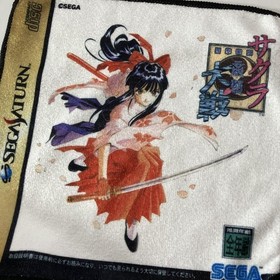 Sega Saturn 30Th Anniversary Sakura Wars Hand Towel Set Of 2 Shimamura