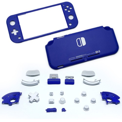 Replacement Housing Shell Front Back Faceplate for Nintendo Switch Lite - Blue - Picture 4 of 7