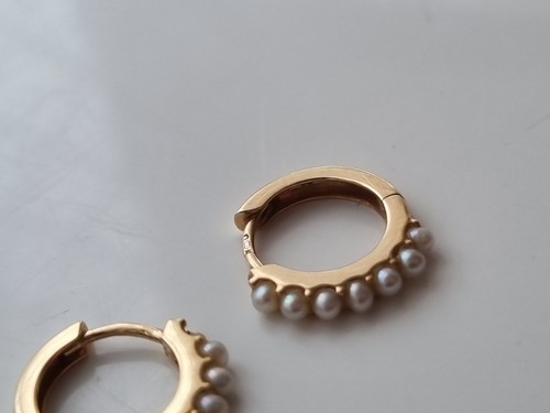 Woman Earrings 14k - Picture 4 of 5