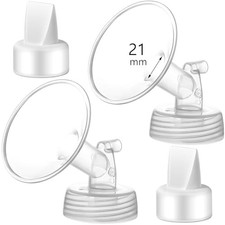 and Duckbill Valve Compatible with Spectra S1 S2 9 Plus Breastpump 21mm Flange