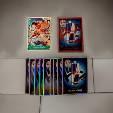One Piece Red Bull Double Don Event Don Set, Promo Luffy Card NM