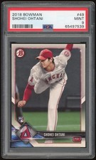 2018 Bowman #49 Shohei Ohtani RC PSA 9 *7539