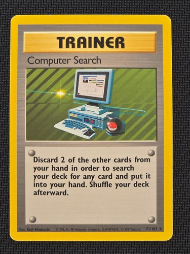 Computer Search 071/102 Base Set Regular LP - Picture 1 of 10