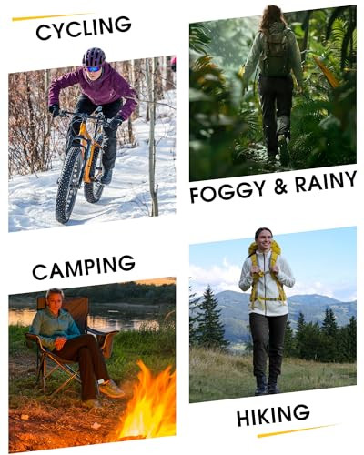Packable Rain Pants for Women Waterproof Pants Lightweight Rain X-Large Black - Picture 7 of 7