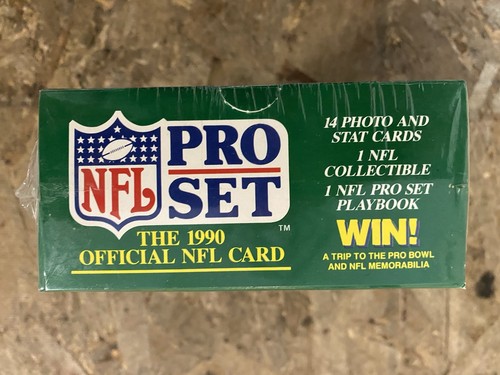 NFL Pro Set Football Series 1 - 36 1990 paquete de cera caja nuevo sellado de fábrica - Imagen 6 de 6