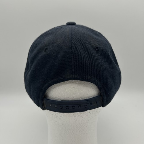 Vintage Nike Air Hat Cap Snap Back Logo Blue Unisex Adults 90s - Picture 3 of 12