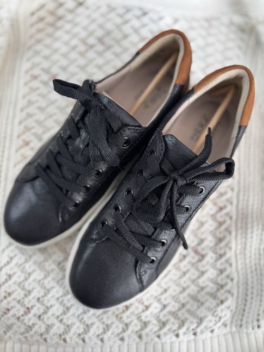 Naturalizer Women Shoes Morrison Casual Low Sneakers Black Leather Lace Up 8.5 W - Picture 9 of 15
