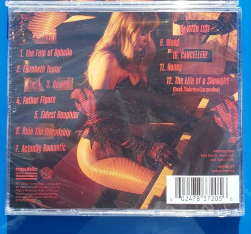 CD Taylor Swift Das Leben eines Showgirls: Es ist erschreckend Edition + Poster - Bild 2 von 2