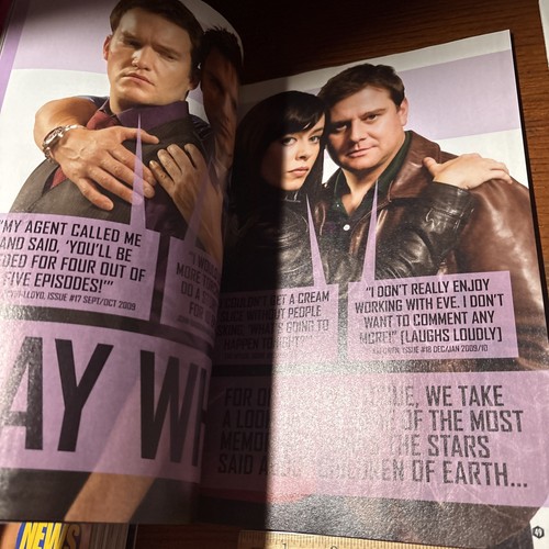 2 2011 Torchwood Official Magazines: The Lost Episodes Eve Myles John Barrowman - Imagen 5 de 10