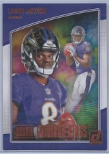 2018 Donruss Lamar Jackson Gridiron Kings Rookie Card Insert #RGK-17. rookie card picture