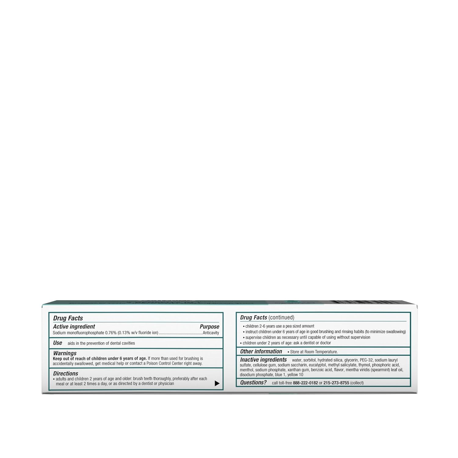 Listerine Essential Care Fluoride Toothpaste Pack of 6 Mint 4.2 oz Fresh Breath