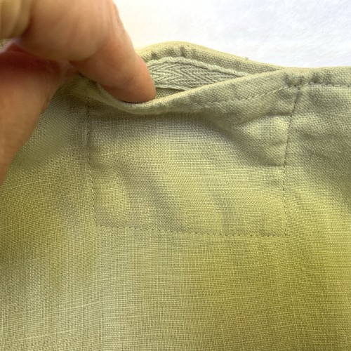Vintage Calvin Klein 100% Linen Flax Maxi Skirt Size 12 Beige Beachy Lagenlook - Picture 21 of 24