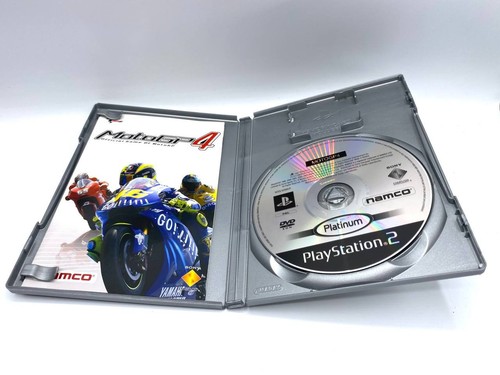 MOTOGP 4 PS2 PLAYSTATION 2 Sony KOMPLETT Funktioniert Italienisch Platinum - Bild 3 von 6
