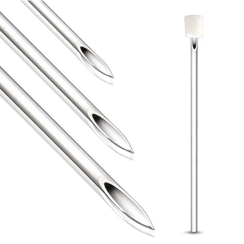 BodyJ4You 10PC Piercing Needles 14G - Sterile Disposable Sharp Surgical Stainles image 2