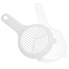 Kleines Sieb mit Griff, Obstwaschkorb, Sieb, tragbarer Blaubeer-Reinigungskorb