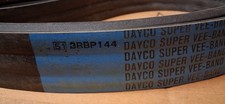 New DAYCO SUPER VEE-BAND, Part 3RBP144 Oil Heat Resistant Made In USA