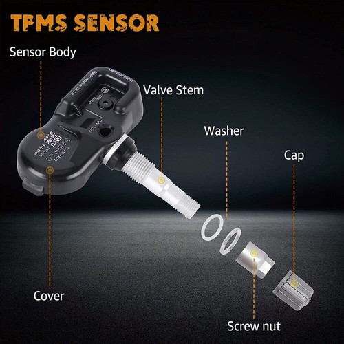 4x TPMS Tire Pressure Sensor 42607-33021 PMV-107J For Toyota Corolla Lexus Scion - Picture 4 of 12