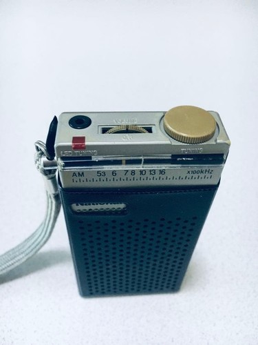 Vintage National R-166 AM Transistorradio 1979 Japan LED kompakt funktionstüchtig Retro - Bild 11 von 16