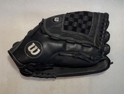 Wilson A360 Right Hand Basket Web 14  Black Softball Glove RH Excellent