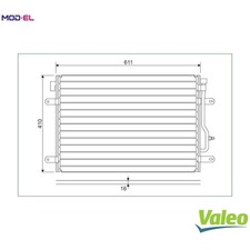 CONDENSER AIR CONDITIONING 817741 FOR AUDI A4/S4/Convertible A6/S6 ALT 2.0L 4cyl