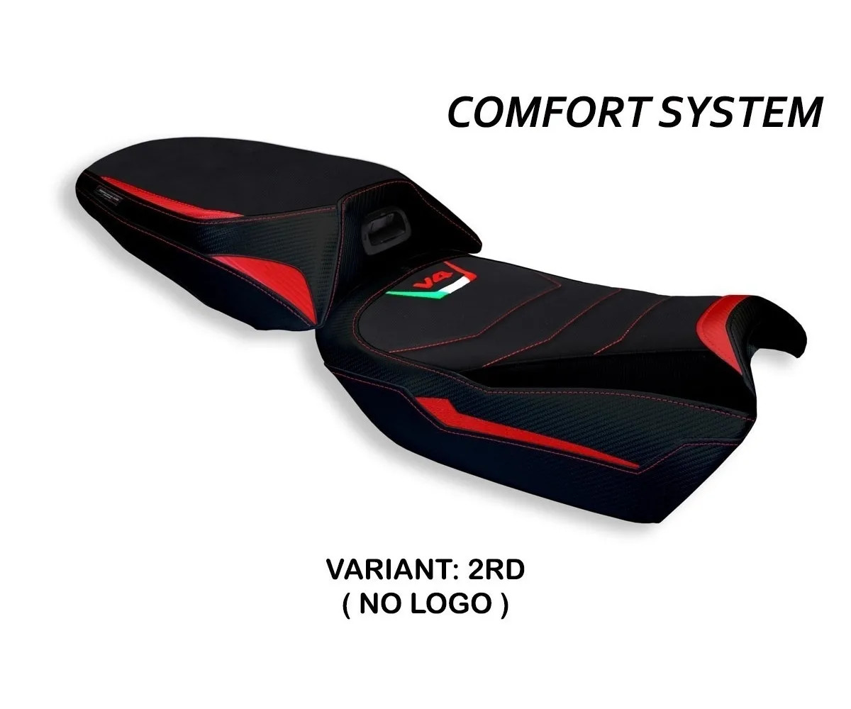 Seat cover Rosita CS S Red TPZ DUCATI MULTISTRADA V4  SELLA RISC 2021 2026 Rk