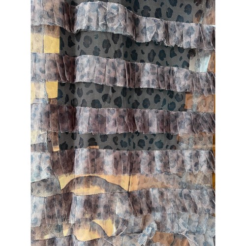 NWT Never Fully Dressed Women's Lucia Kate Dress Short Sleeve Leopard Print SZ 2 - Picture 11 of 15