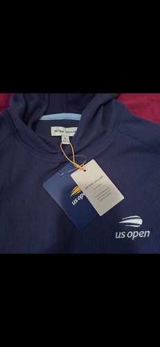 Sudadera con Capucha Térmica Ligera Tenis Hombre Peter Millar 2025 US Open Talla M $198 Minorista Nueva con Etiquetas - Imagen 4 de 9