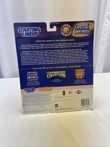 1999 Greg Maddux Starting Lineup Classic Doubles Minors to Majors New In Box! - Picture 2 of 2