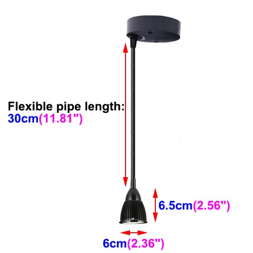 Gooseneck LED COB Ceiling Light Adjustable Wall Spotlight Picture Lamp Fixture - Picture 7 of 17
