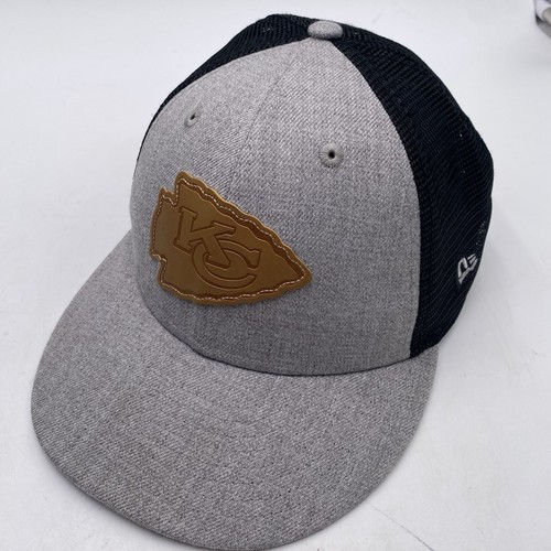 Kanas City Chiefs New Era 9fifty Mütze Snapback Trucker Mesh schwarz gereinigt sehr guter Zustand