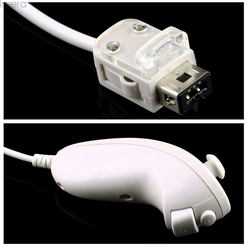 NEW NUNCHUCK NUNCHUK CONTROLLER REMOTE FOR NINTENDO Wii & WII U US - Image 4 of 4