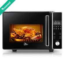 [PRELOVED] 2 IN1 Digital Microwave Oven Countertop Air Fryer Home Kitchen