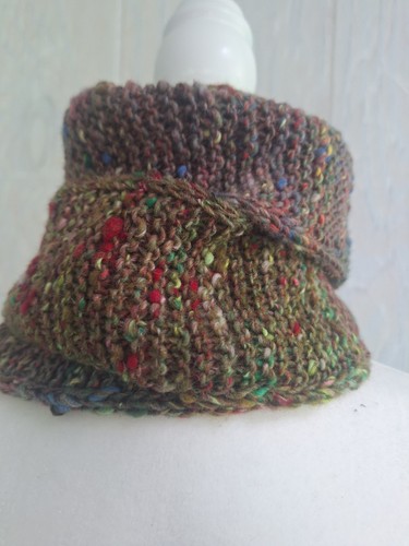 Neckwarmer handgestrickt - Bild 2 von 2