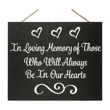 JennyGems Wedding Memorial Sign, In Remembrance Sign, In Loving Memory Black