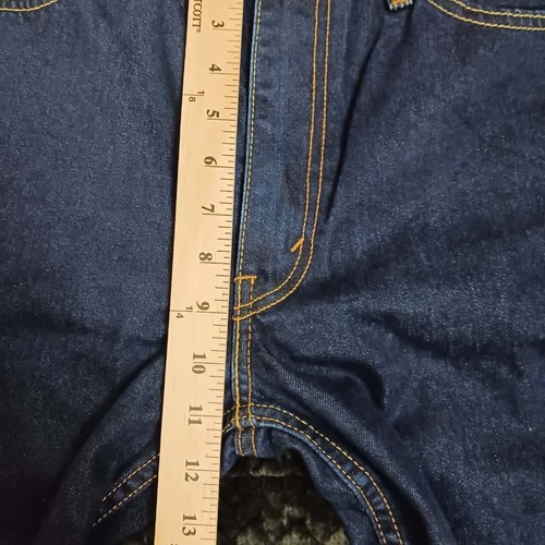 Levi's 514 Original Jeans Herren Straight Fit Blau Denim Größe 36X32 - Bild 8 von 13