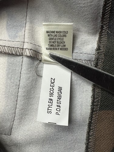 Selfie Skirt Womens XS Camouflage Camo Mini Pull On Stretch Cargo Pockets New - Picture 9 of 11
