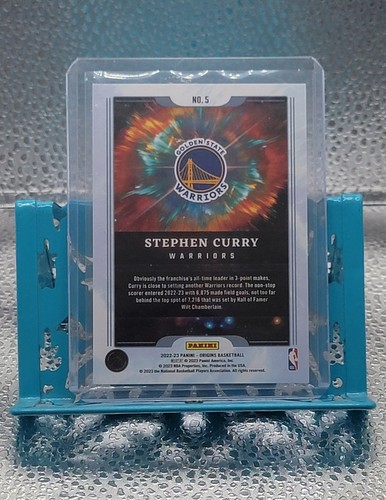 2022-23 Panini Origins Big Bang Warriors Stephen Curry #5 - Bild 2 von 2