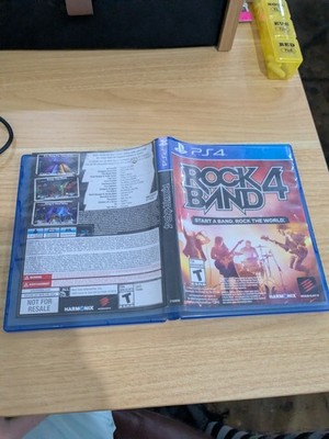 T1 Rock Band 4 PS4 Sony Playstation 4 Game Disc Only