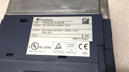 ✅ FUJI ELECTRIC FRN2.2C1S-2CP8 CT5014-001890-11 NO BOX - Picture 2 of 3